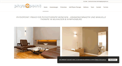 Desktop Screenshot of physiotherapie-in-muenchen.de